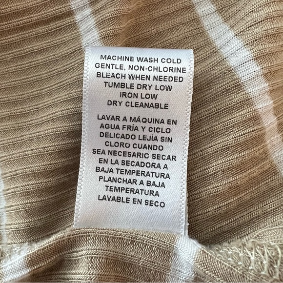 Leo & Nicole long sleeve striped Size S NWOT - Picture 4 of 5